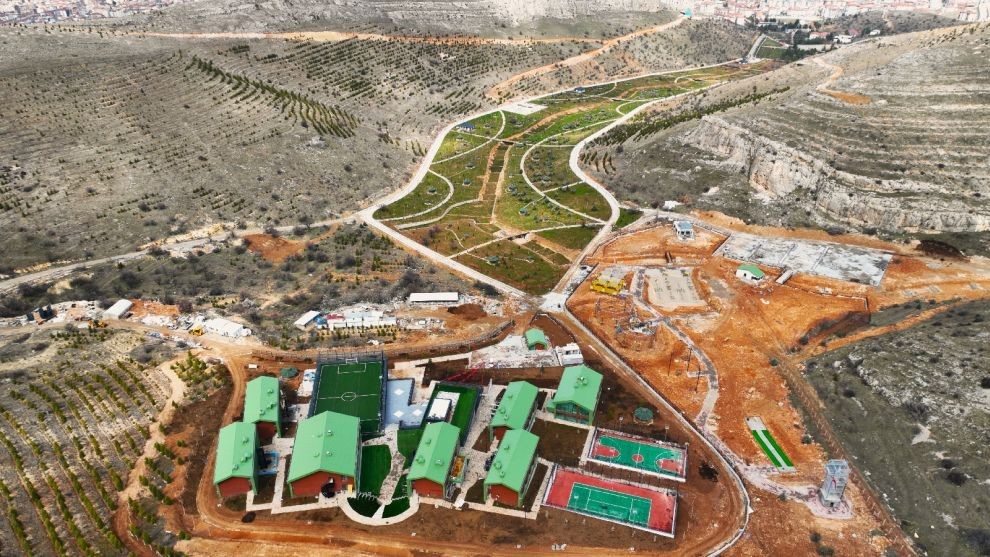 Beydağı Tabiat Parkı Gençlik ve Spor Merkezi İnşaatı Başladı